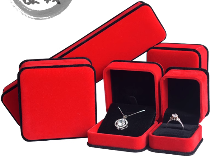 Purple PVC/PS flocking film premium eyewear packaging