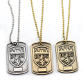 Print Engraved ID Metal Stainless Steel Dog Tag