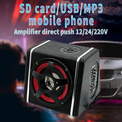 QMF-T6-35W Trapezoid Shape Car Subwoofer: A Creative Addition to Your Auto Audio System