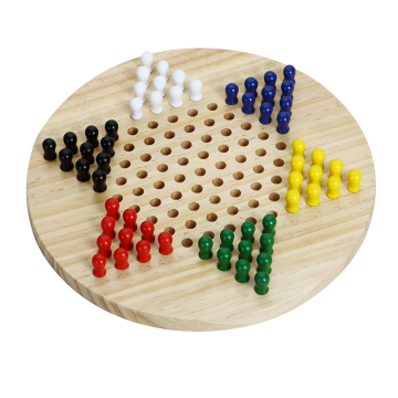 Wholesale Wooden Chinese Checkers Board Game: Family Fun for All Ages - 6 Color Variants