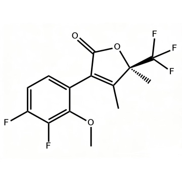(5R)-3-(3,4-Difuoro-2-metoxifenil)-4,5-dimetil-5-(trifluorometil)-2(5H)-furanona