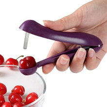 Cherry Olive Pitter Corer Stone Seed Removal Squeeze Grip Go Nuclear Device Fruit Core Remover Fruit Vegetable Kitchen Tool