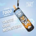 R &amp; M Monster 7000 Puffs Hot Jualan Harga Borong