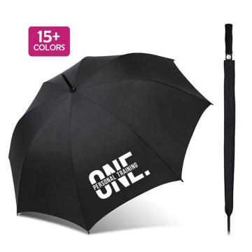 Promotional Automatic Open Straight Umbrella with Logo: Business Branding Gift