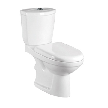 African Ceramic Toilet Sanitary Ware: Flush and Separate Designs