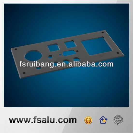 high precision custom cnc machining face plates for audio equipment