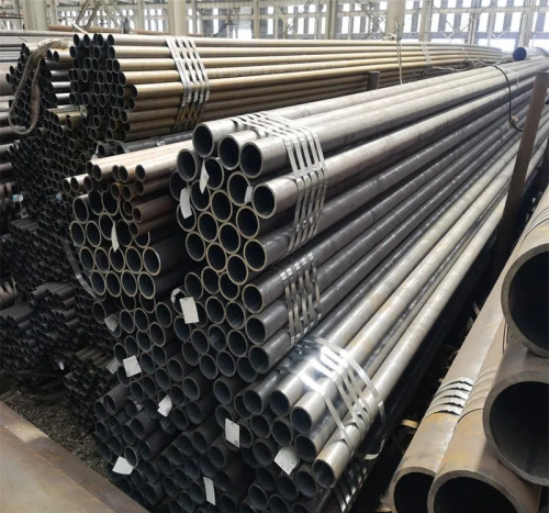 SS400 Large Diameter Round Mild Carbon Steel Pip