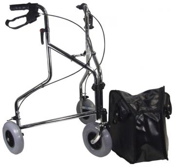 Three Wheeled Steel Walker