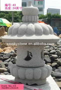 popular outdoor stone garden lantern