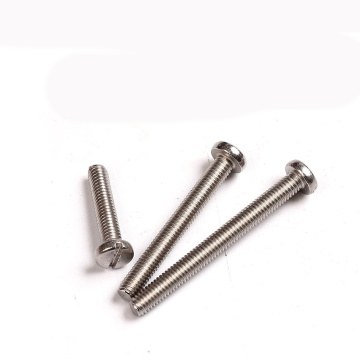 Stainless steel Slotted Pan Head Screws DIN85