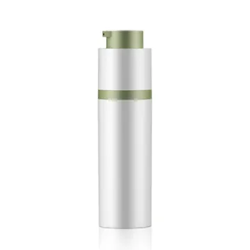 plastic empty 15 ml 30ml 50ml eye cream white serum pump airless bottle for cosmetic packing