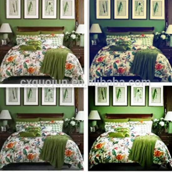 polyester transfer printing fabric for bedding