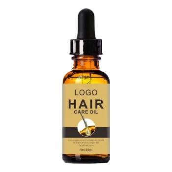 Custom Organic Ginger Hair Growth Oil with Polygonum Multiflorum: OEM Solutions for Enhanced Hair Health