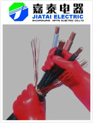 high voltage electrical gloves/electrical insulation gloves