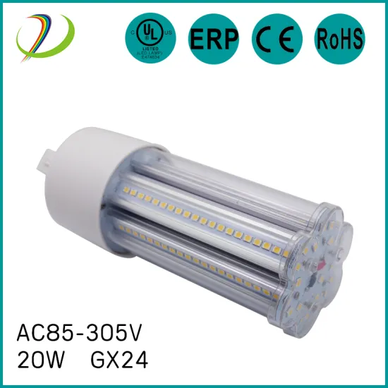 50000HRS GX24 base 20w led corn bulb