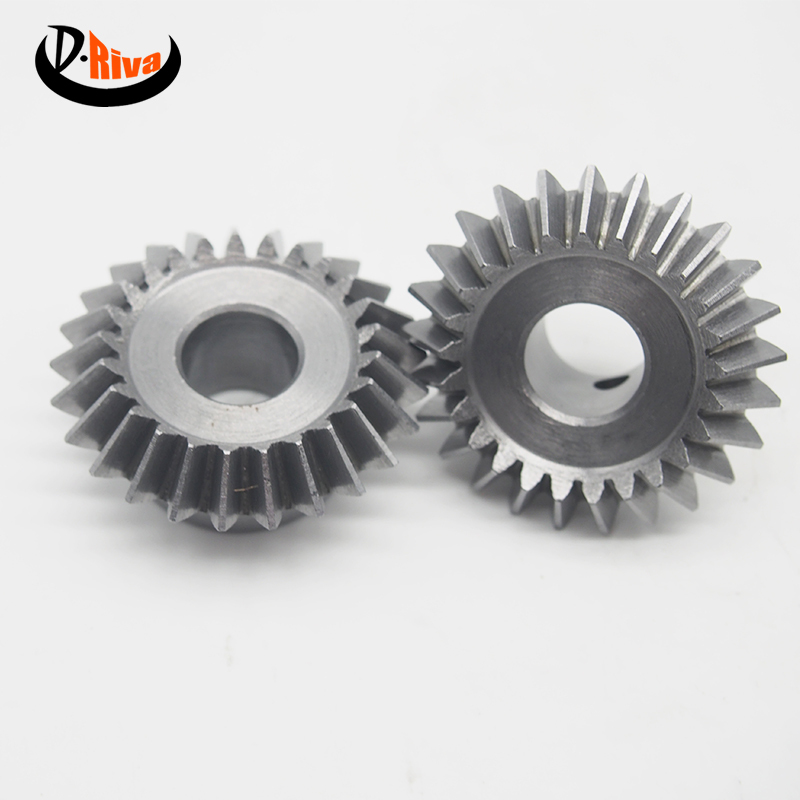 Differential Gear Components: CNC Machined Steel Crown Wheels and Straight Bevel Gears