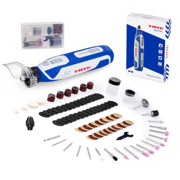Cordless Grinder, Electric Drill, and Rotary Tool Kit: 5-Speed Adjustable Mini Engraving Pen, Cutting, Polishing Set