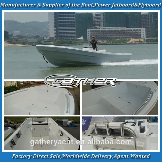 Gather 22ft fiberglass fishing boat panga boat for sale