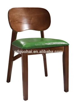 wooden restaurant chair and table