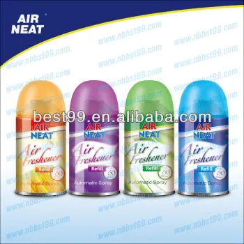250ml automatic spray refills 103mm height auto spray air freshener fit for new and old airwick machine