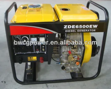 Widely Used! 5kW 50Hz Diesel Welder Generator