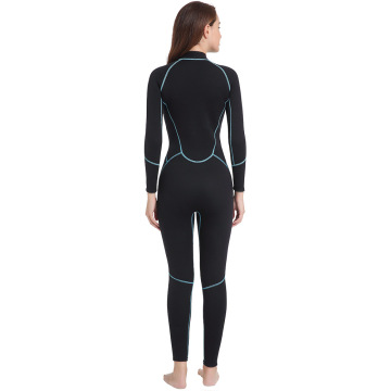 Seaskin Womens Front Zip Scuba Diving Skinsuit