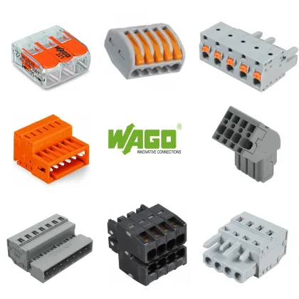 WAGO Control Cabinet Terminal Blocks and Plug Connectors
