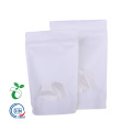 Customozed White Kraft Paper Biodegradable Compostable Bag