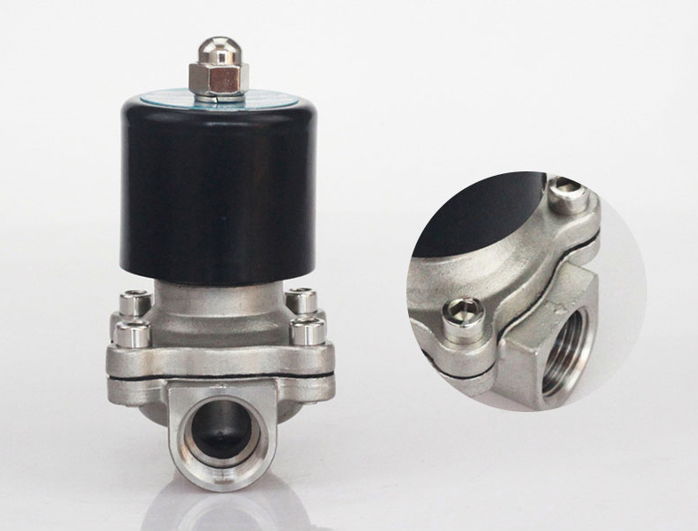 Physical detail enlargement of 2S200-20 solenoid valve