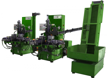 Bar material bearing ring turning production line