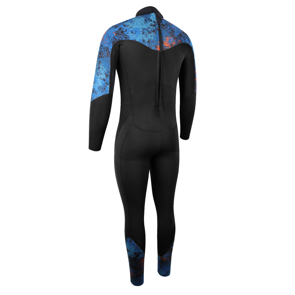 Seaskin Sürdürülebilir Sırt Zip Wetsuits Sörf için