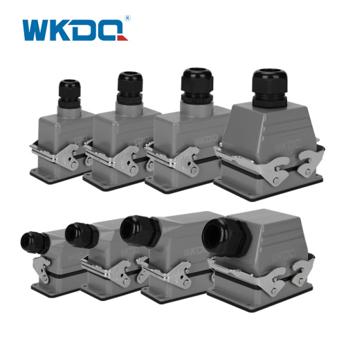 WHE24C Parafuso Industrial Conector de 24 Pinos para Serviços Pesados