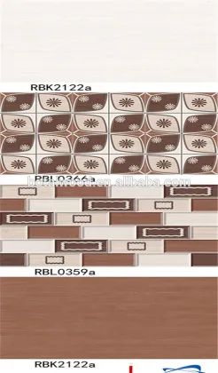 glazed wall tile stainless ceramic wall tiles wall tile 300x600 mm