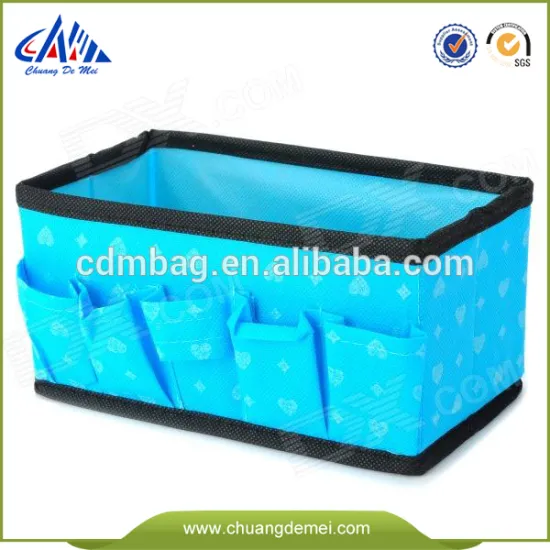 Convenient Non-woven Fabric Cosmetics Makeup Organizer Storage Case Box