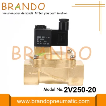 2V250-20 Airtac Type Brass Solenoid Valve 3/4'' AC220V