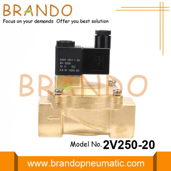 2V250-20 Airtac Type Brass Solenoid Valve 3/4'' AC220V