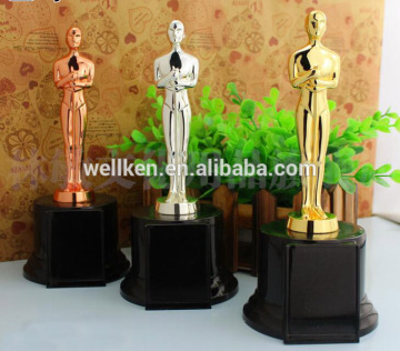 zinc alloy Oscar trophy,metal Oscar trophies