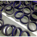 Aangepaste 8mm duotone siliconen ringen voor mannenbands