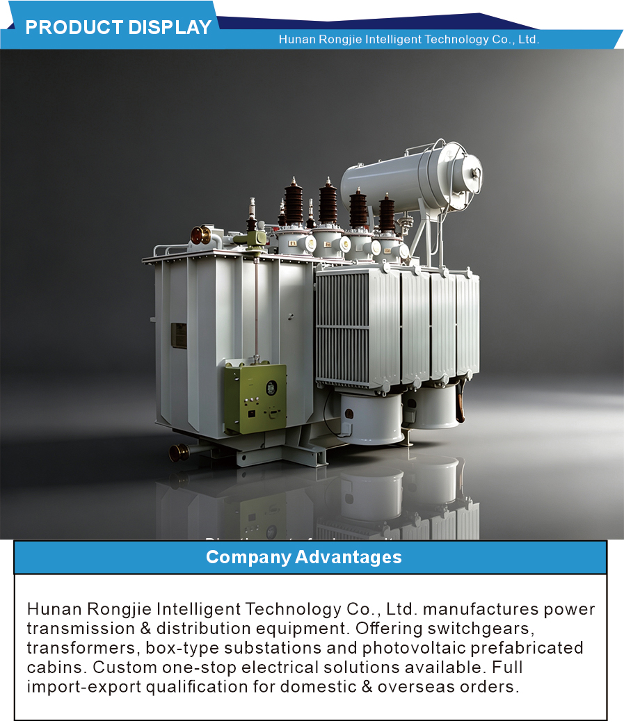 35kV S22 Oil Immersed Transformer for Heavy Industry and Grid Substation