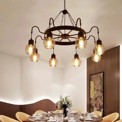 Retro Creative Industrial Chandelier Designs