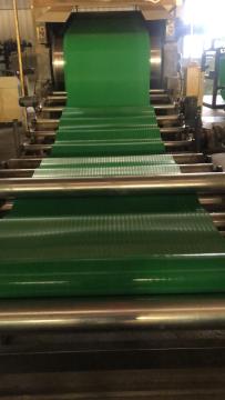 Skid Proof Rubber Mat Green