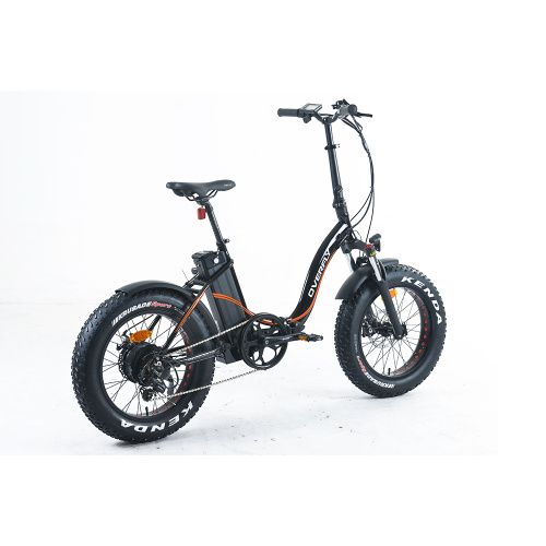 Bicicleta eléctrica XY-FOLDY-W plegable con neumático grueso