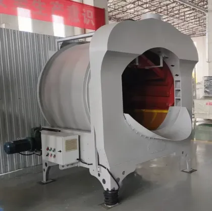 Industrial precision casting drum sandblasting machine