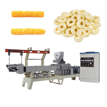 Cheese Ball Puff Snack Food Processing Plant - Extruder Machine