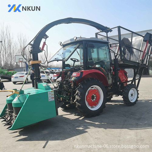 Farm Equipment: Agricultural Tractor Mounted Maize Silage Harvester Machines