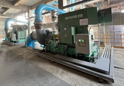 Efficient energy saving turbine vacuum pump