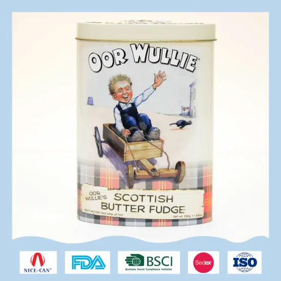 Made In China Aluminum Storage Butter Tin Container