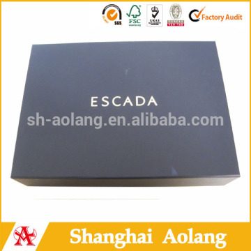 black folding paper box wholesale paper folding gift box