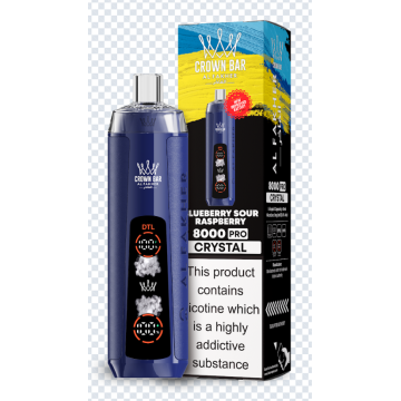 Al Fakher Crown Bar 8000 Vape 5mg Nic