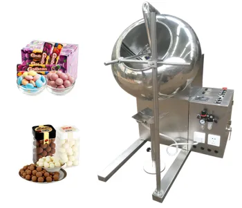 Chocolate Almonds and Peanut Coating Machine: Candy Polishing Equipment